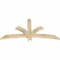 Ekena Millwork Davenport Rough Sawn Timber Gable Bracket, Douglas Fir, 60"W x 30"H x 2"D x 4"F, 12/12 Pitch GBW060X30X0204DAV00RDF - alternate 3